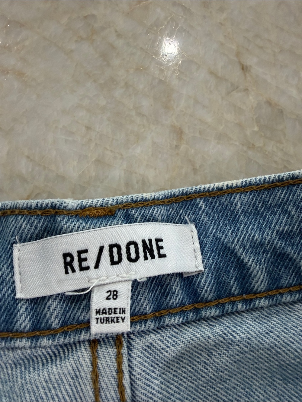 Re/Done Women's Light Wash High-Rise Jeans